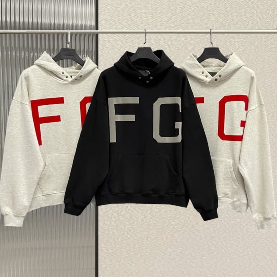 Fear of God Oversized FG Logo Hoodie